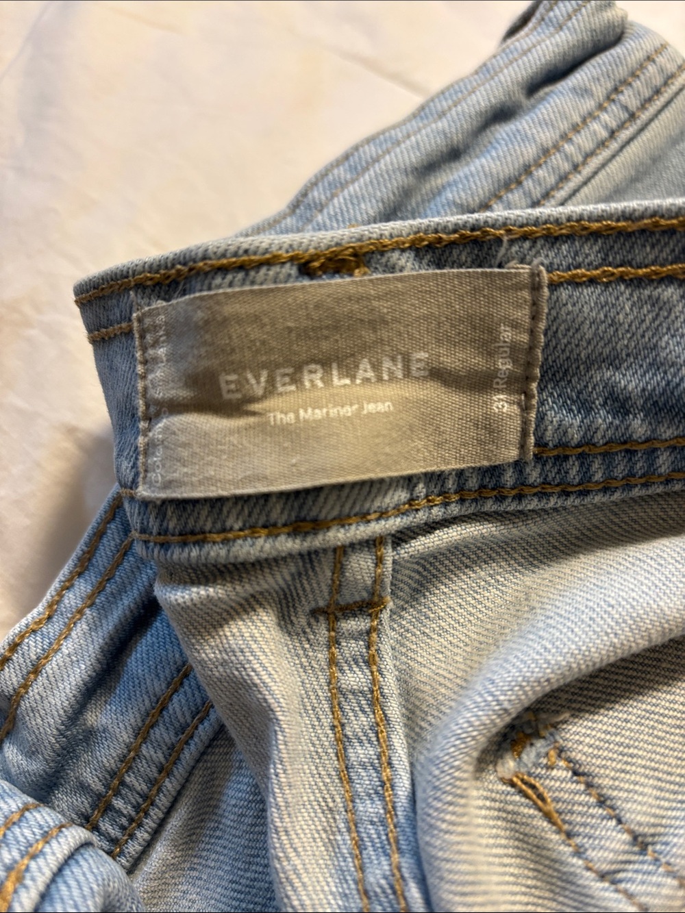 Everlane Light Blue Mariner Jeans - Picture 5 of 5